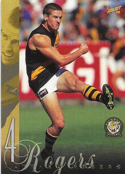 1998 Select AFL Signature Series #154 Matthew Rogers Front